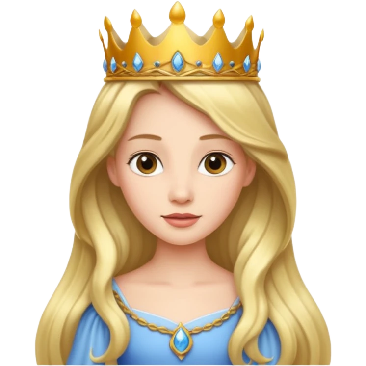 princess with small ceown emoji