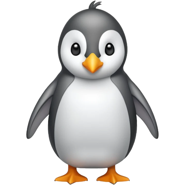 A pear penguin 🐧🍐 emoji