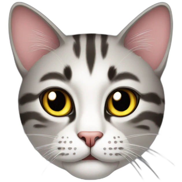 A cat who played poker emoji