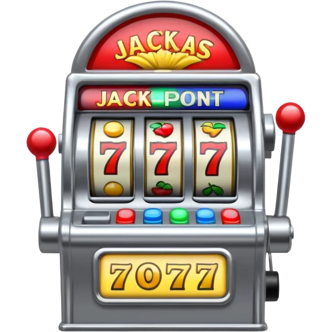 Slot machine, las vegas emoji