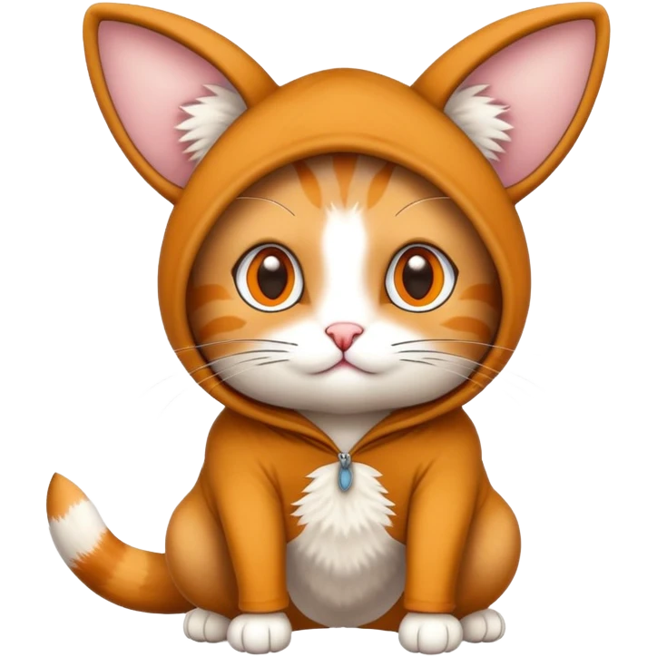 Cat in a Kangaroo costume  emoji