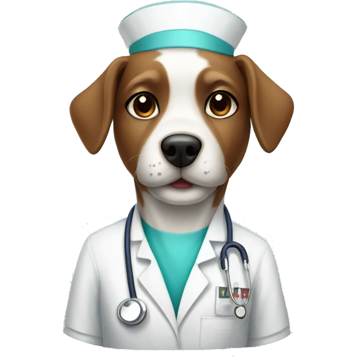 nurse dog emoji
