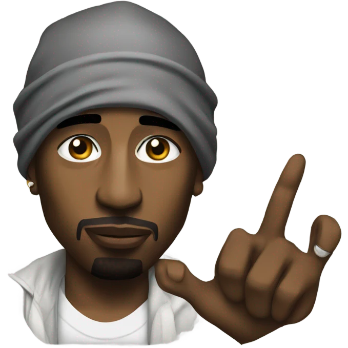 Tupac emoji