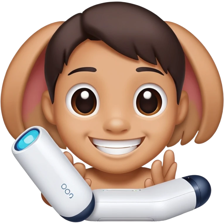 A stitch with iqos emoji
