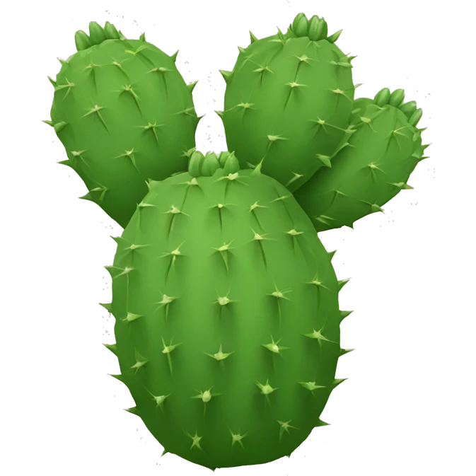 round Nopal emoji