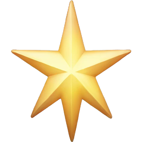 shinning north star emoji
