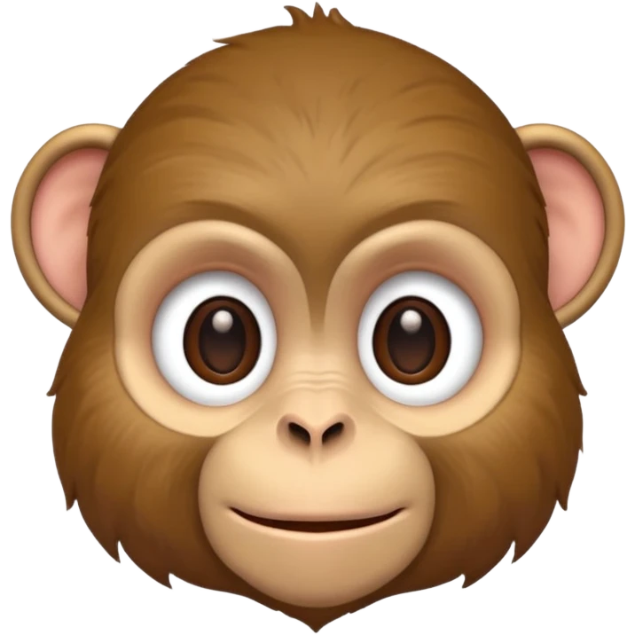 handsome monkey emoji