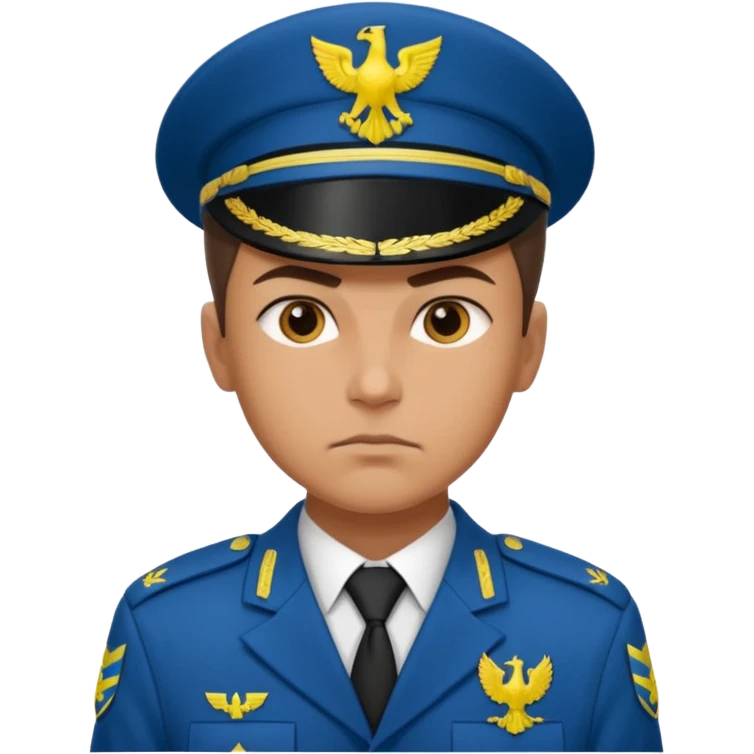 Ukrainian intelligance agency warrior emoji