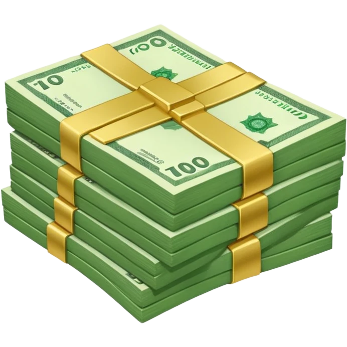 One thousand rubles emoji