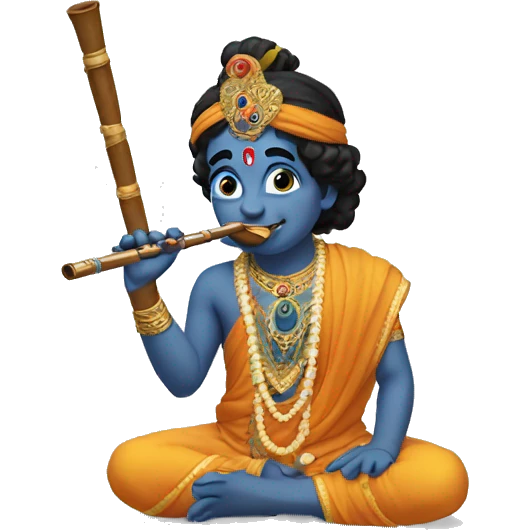 Krishna’s flute emoji