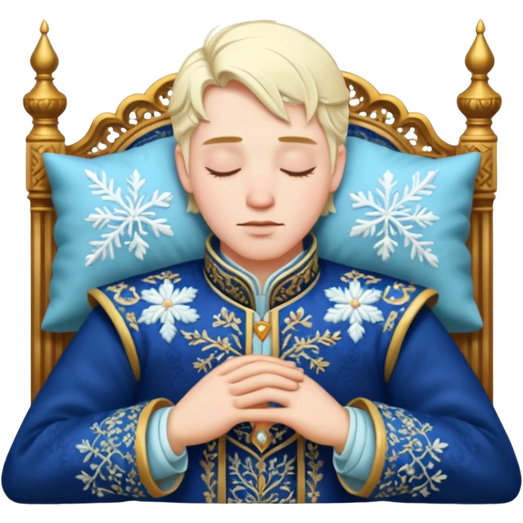 FROZEN NOBLEMAN SLEEPING emoji