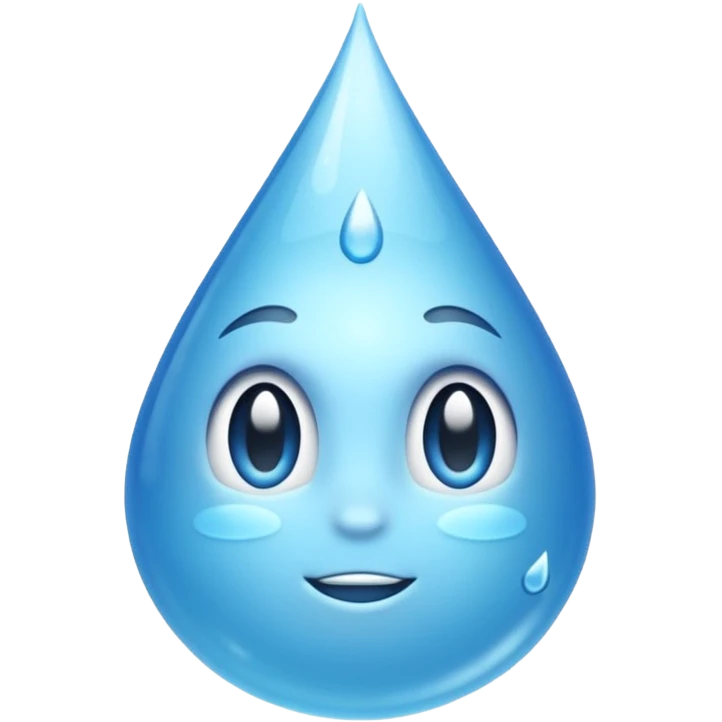 a drop emoji