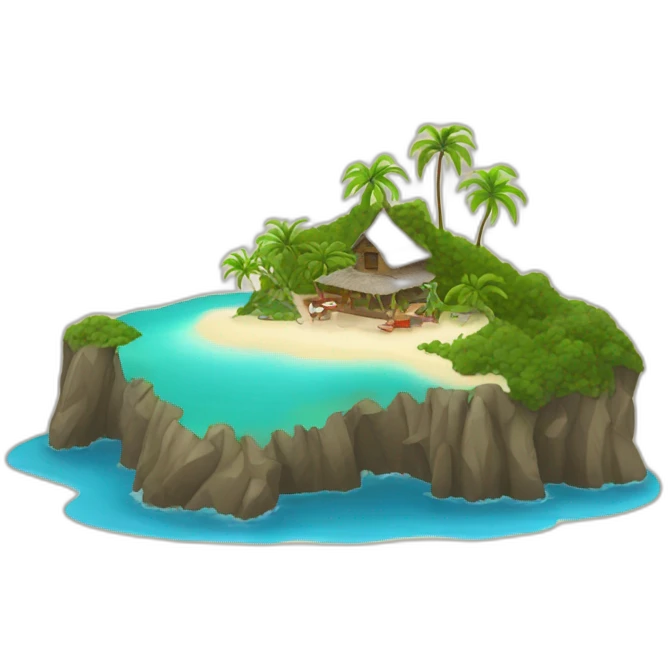 Martinique island emoji