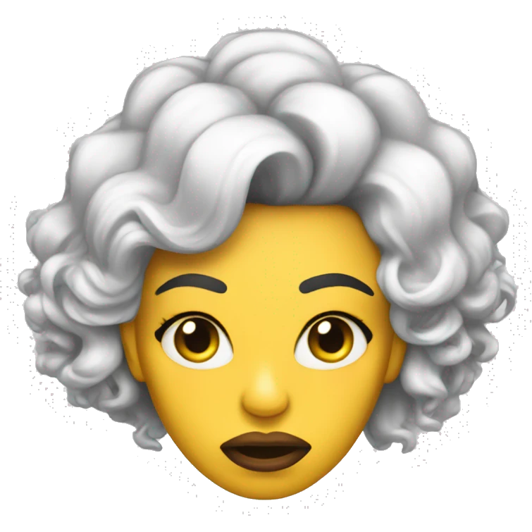 Drag queen looking disgusted  emoji