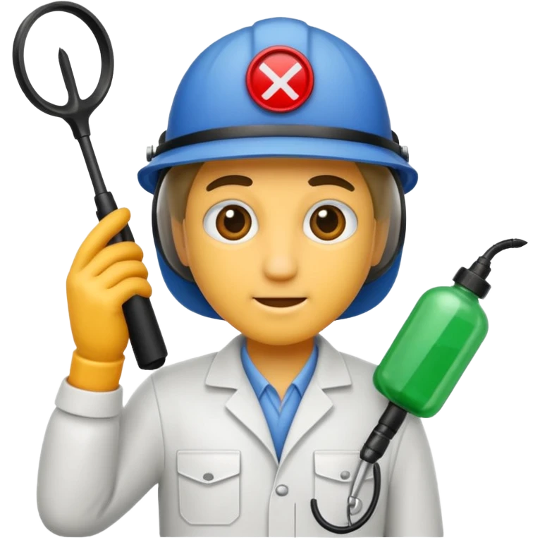 Pest control technician
 emoji