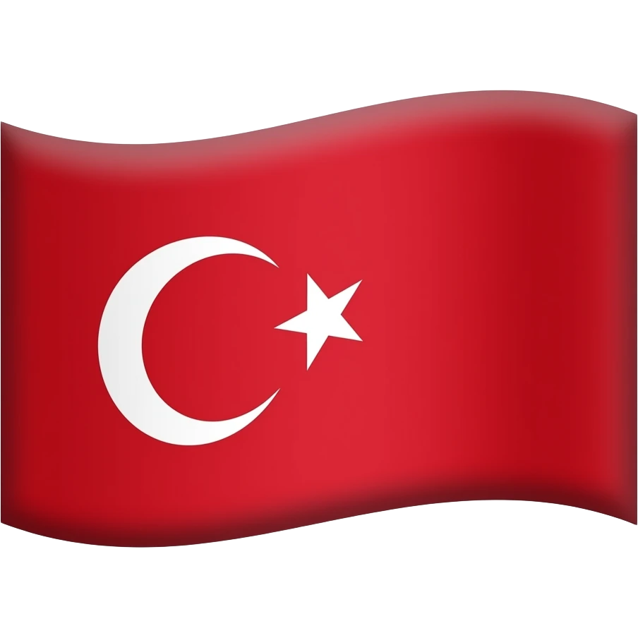 Osmanlı imparatorluğu bayrağı emoji