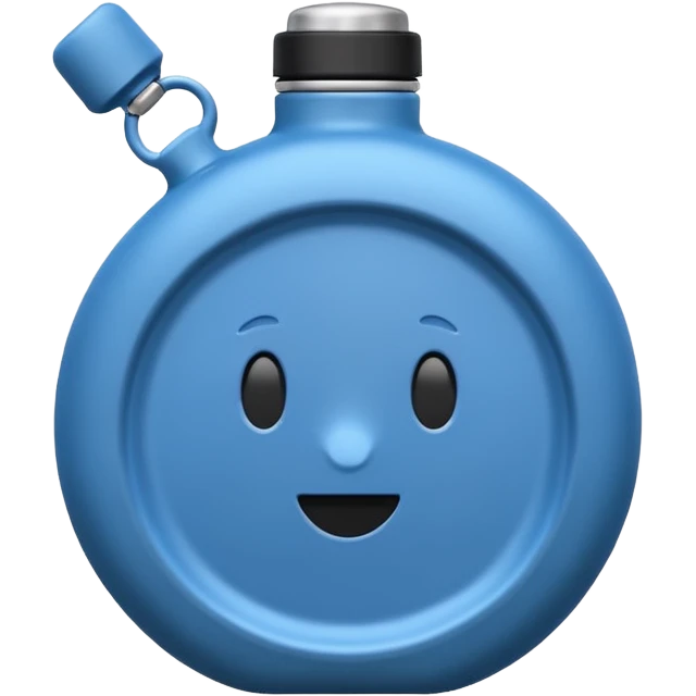 Water bottle – reusable canteen
 emoji