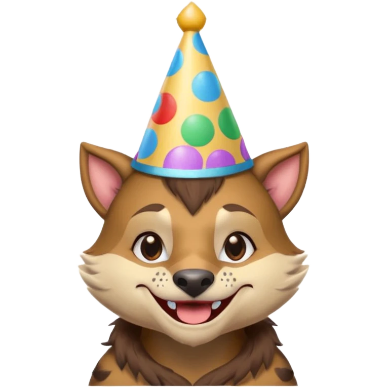 Birthday girl gnoll emoji