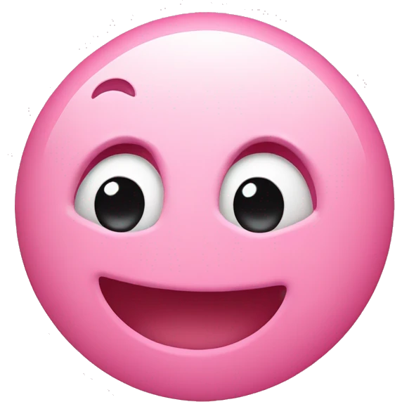 Smiley umgeben mit rosa Herzen  emoji