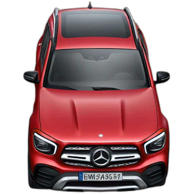 Red Mercedes glb 35 emoji