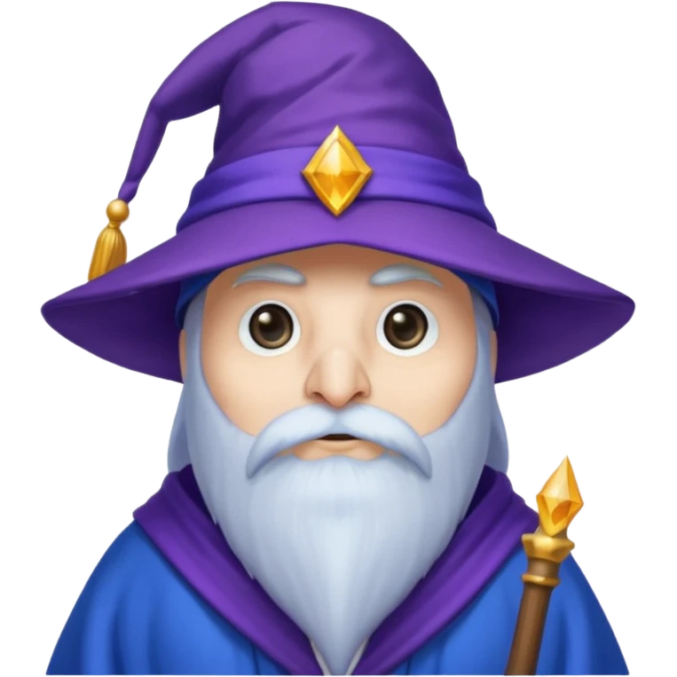 Penguin Wizard emoji