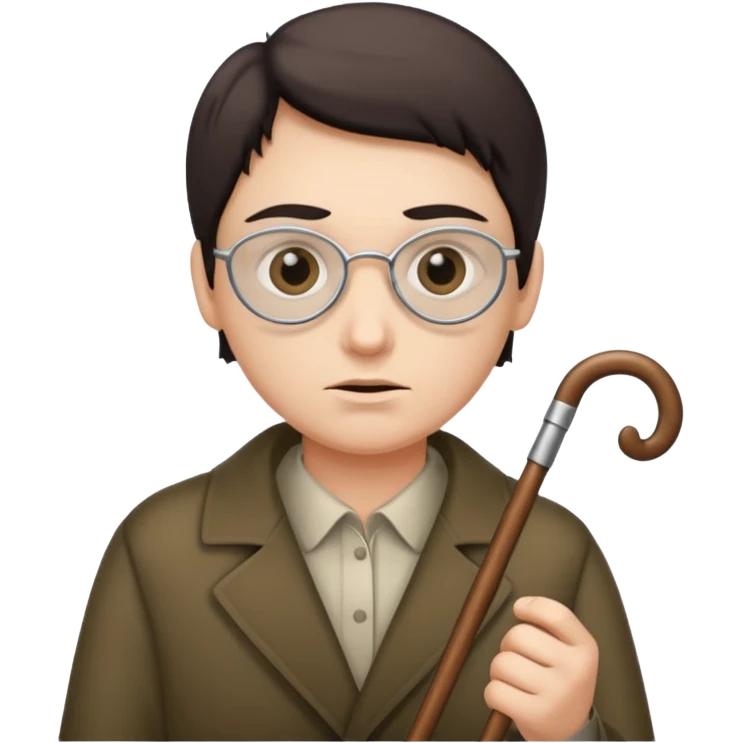 blind person emoji