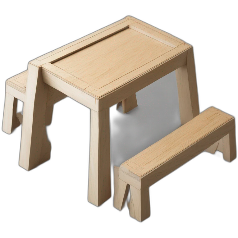 isometric transparent solid outline border containing classes creative woodshop metalshop people active teaching cnc laser tools simple brutalist industrial makerspace concrete #edc31b zoom  emoji