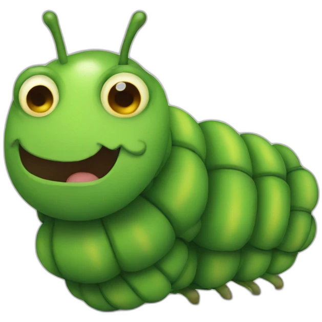 caterpillar emoji