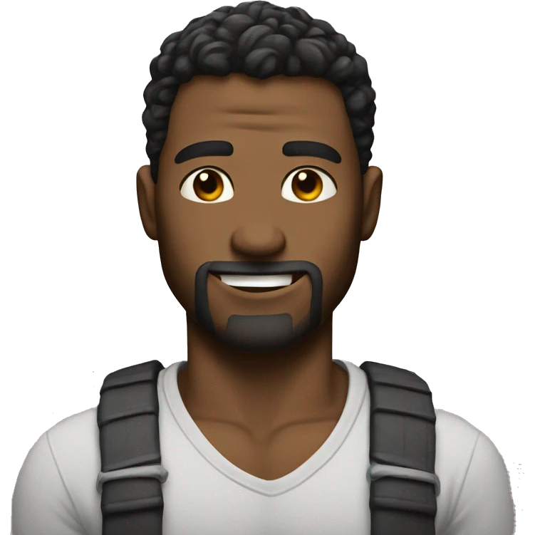 One dude stronger than others emoji