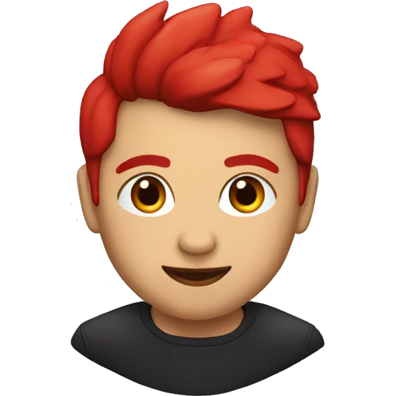 Corazón rojo negro  emoji