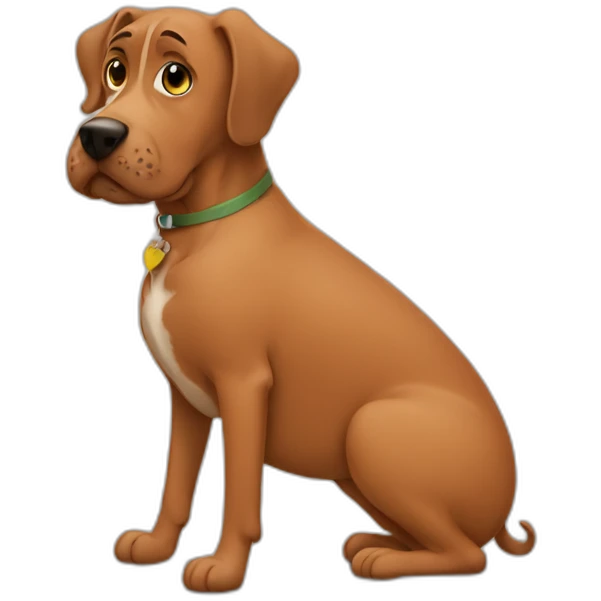 pregnant Marmaduke emoji