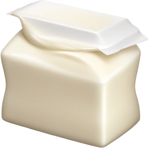 carton of cream emoji