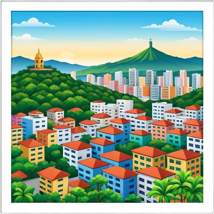 Bandera Cali Colombia emoji