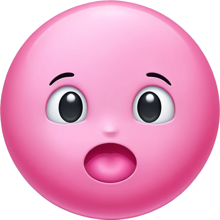 Pink emoji