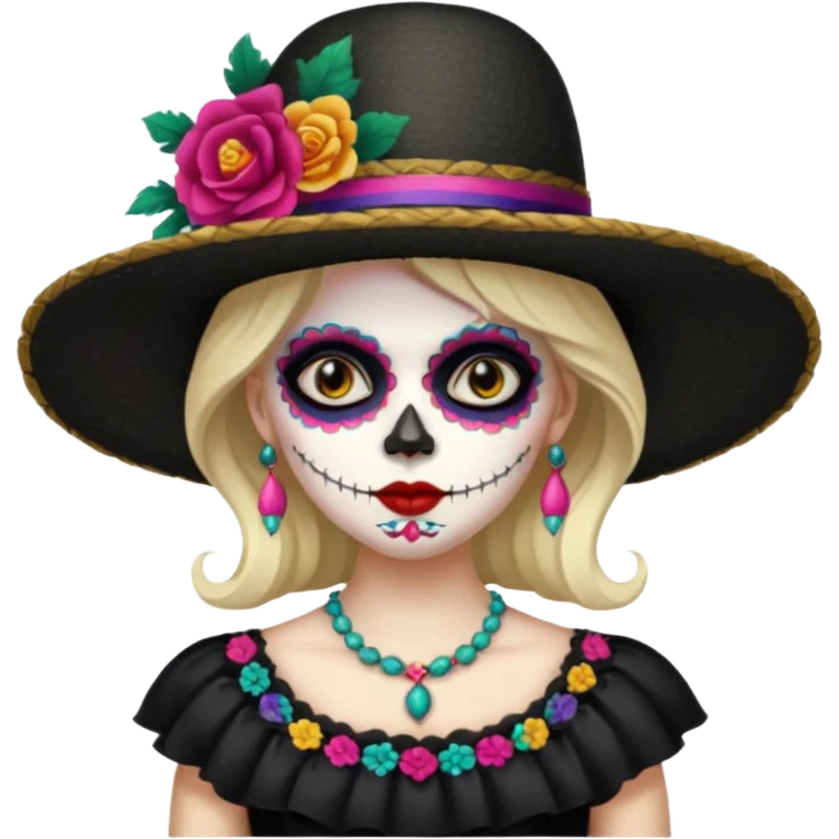 Catrina mexicana emoji