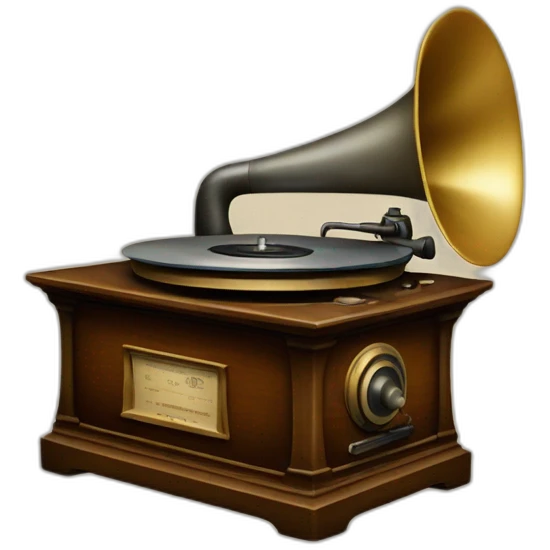 old phonograph emoji