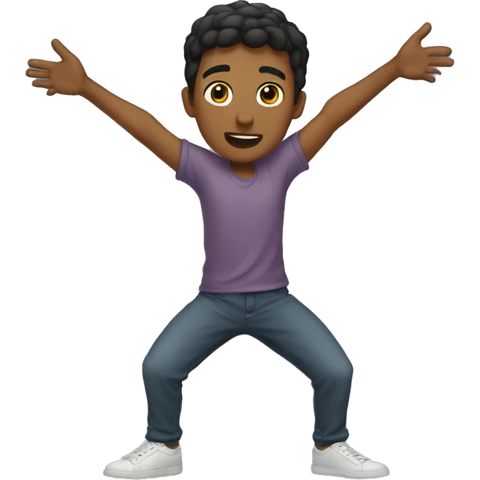 T-pose emoji