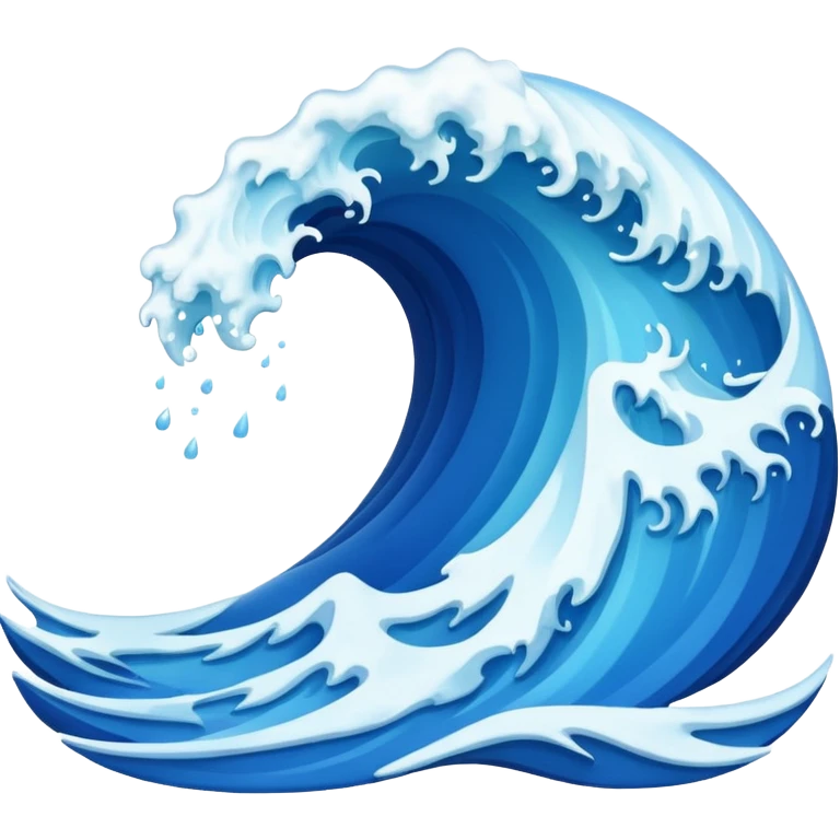 wave emoji