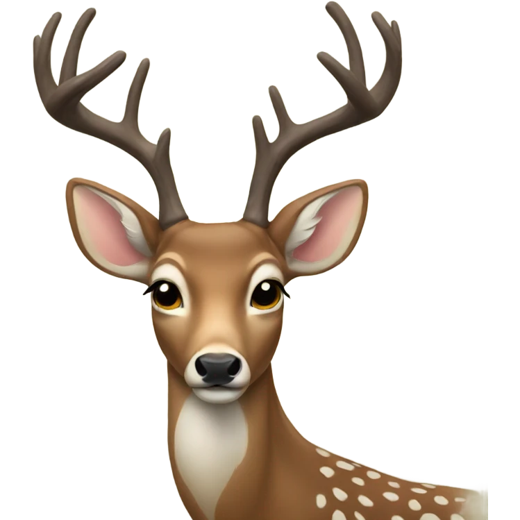 Deer emoji