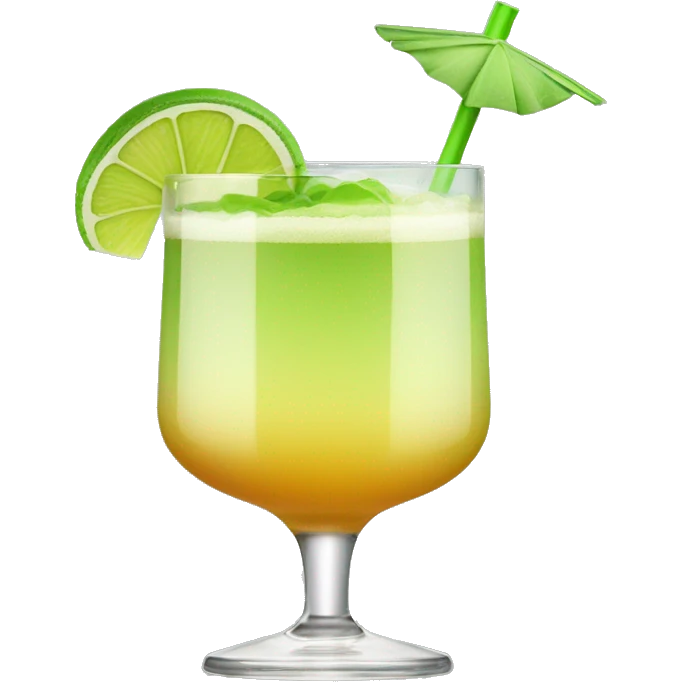 Daiquiri cocktail emoji