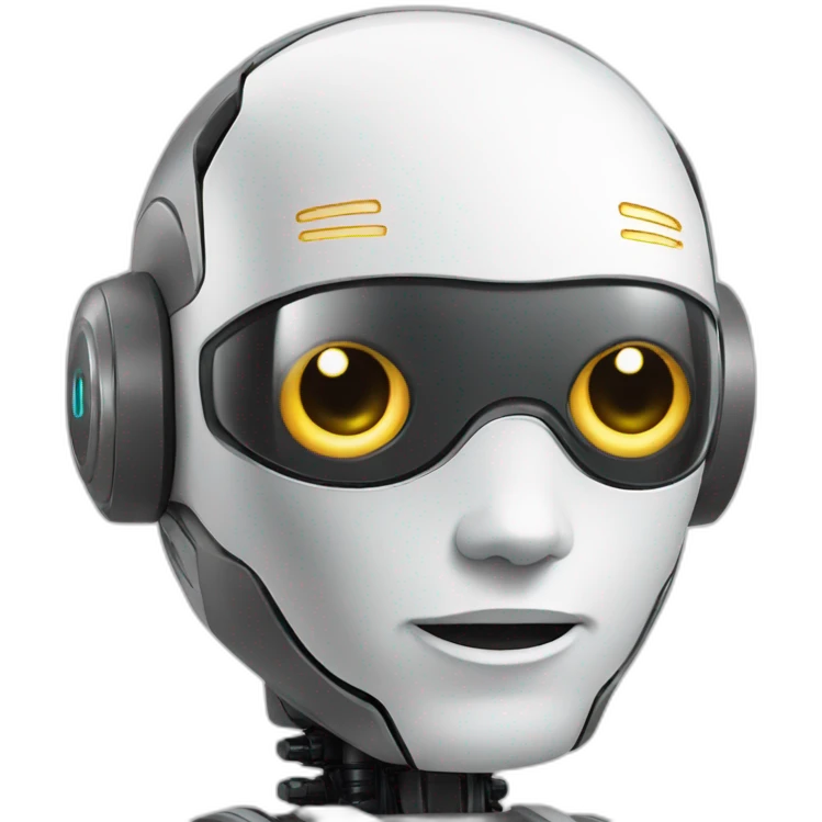 AI robot emoji