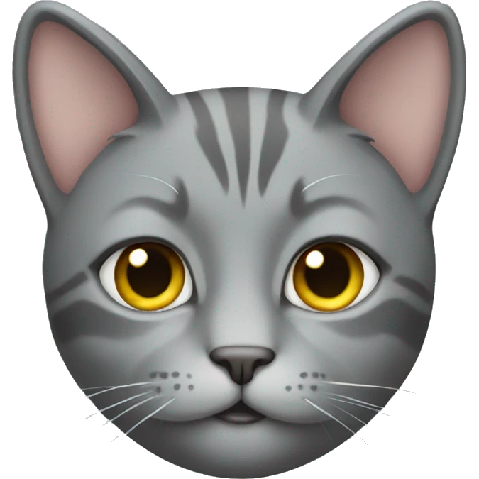 grey cat emoji