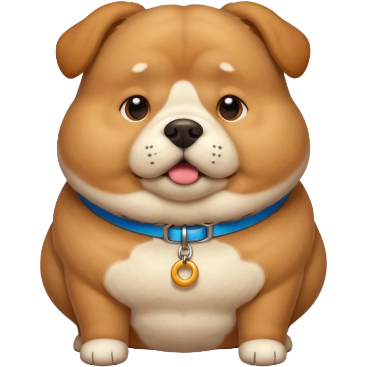 Fattest dog in the world emoji