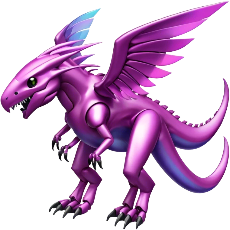  Cool Edgy Shiny Ethereal Legendary Digimon-Genesect-Palkia-hybrid full body emoji