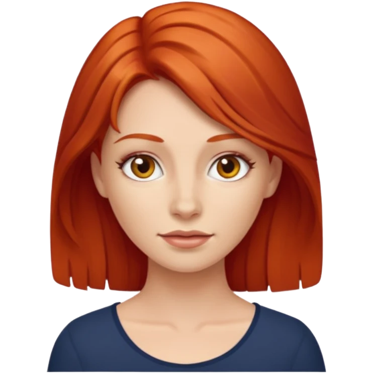 Mujer pelirroja  emoji