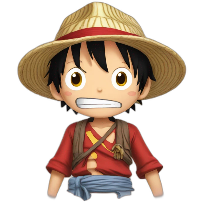 monkey d luffy emoji