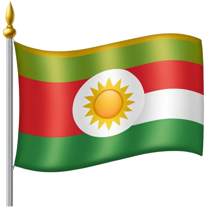 kurdistan flag emoji