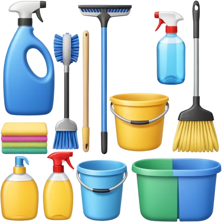 Cleaning emoji