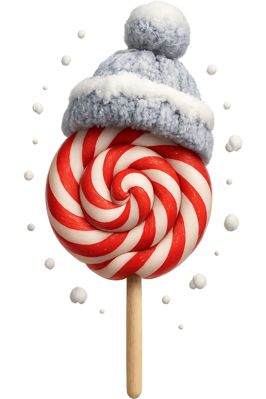 winter candy, remove background emoji