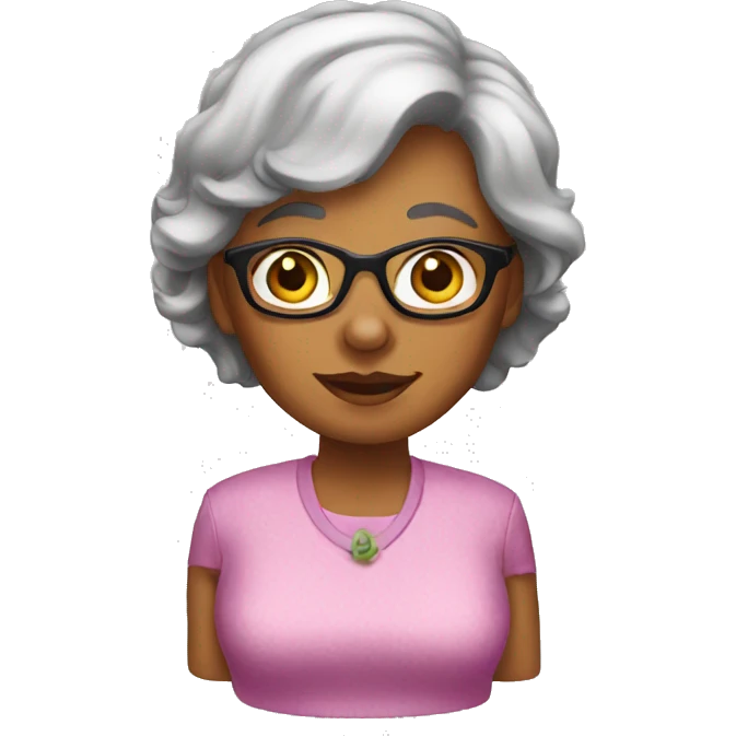 Aunty  emoji